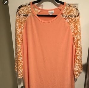NWT xl lace sleeved Randy lularoe